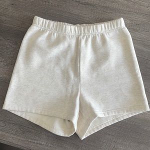 TNA cozy fleece sweat shorts